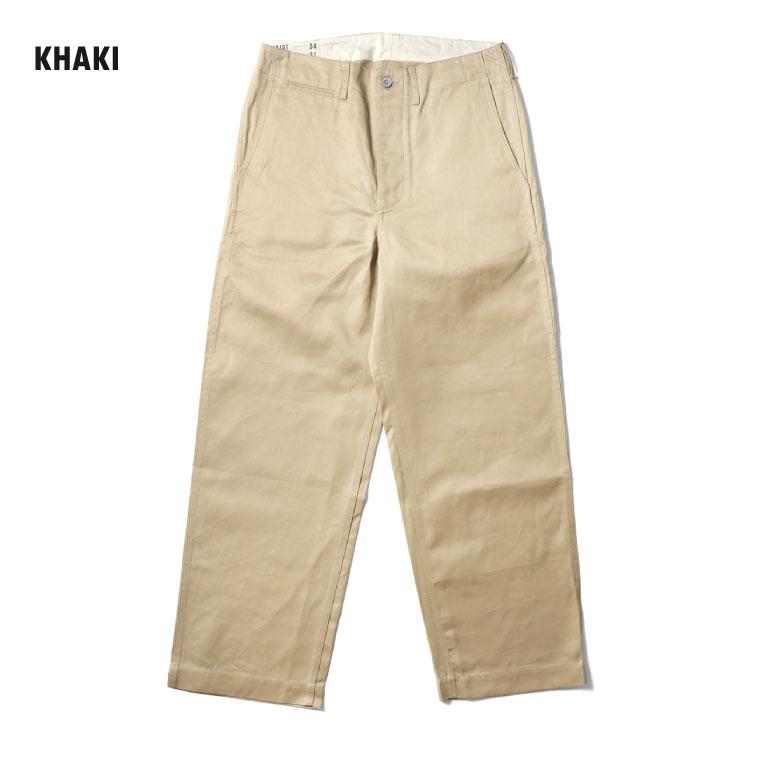 HOUSTON / ヒューストン 10176 U.S.COTTON M-1941 CHINO TROUSER / U.S.コットンチノトラウザー -全3色-