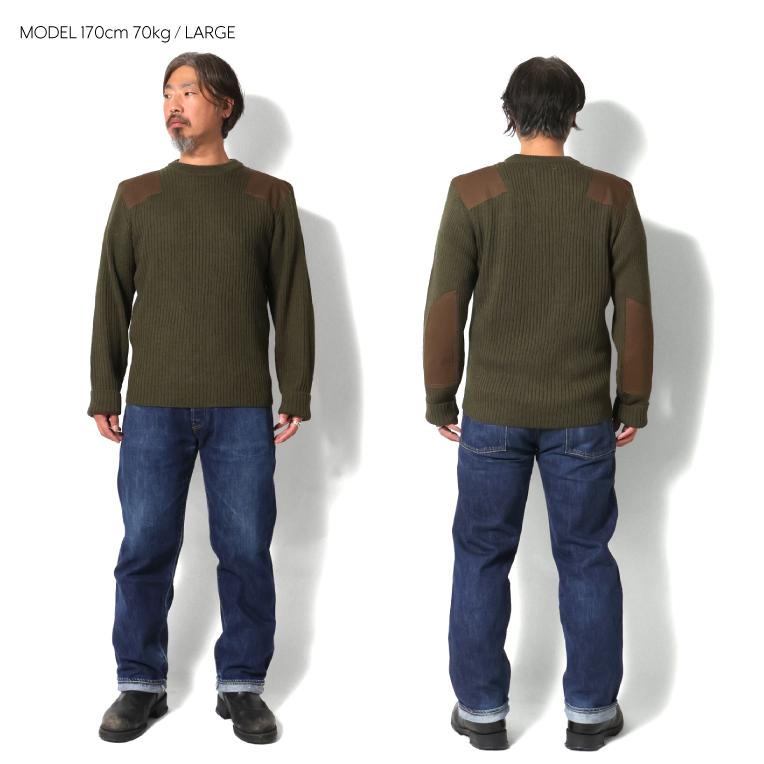 HOUSTON（ヒューストン） 2160 COMMAND SWEATER / コマンドセーター