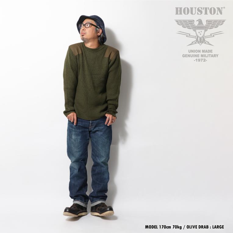 HOUSTON（ヒューストン） 2160 COMMAND SWEATER / コマンドセーター