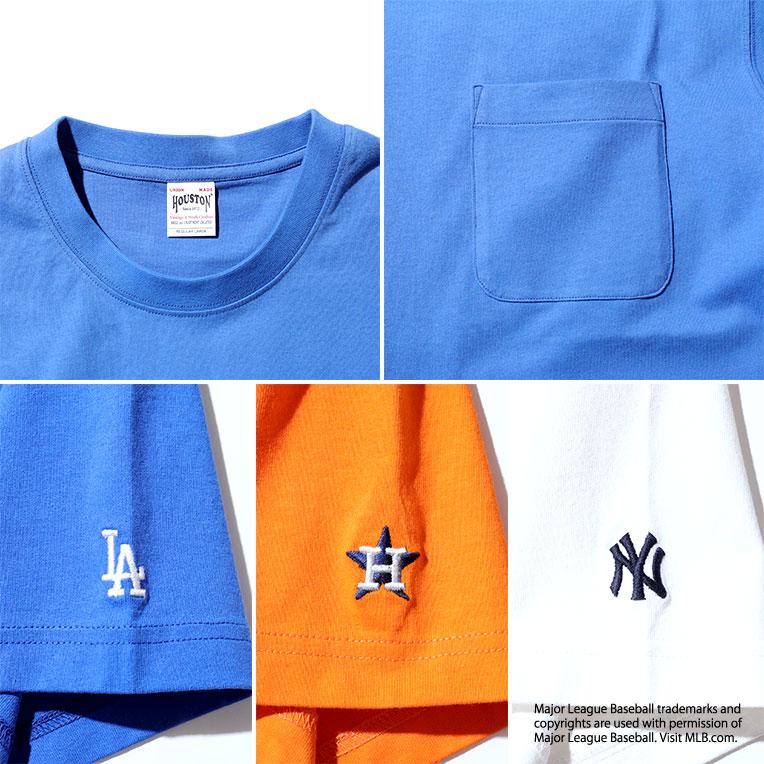 HOUSTON / ヒューストン 22106 PEANUTS × MLB EMB TEE(CHARIE HOUSTON / ヒューストン 22106 PEANUTS × MLB EMB TEE(CHARIE