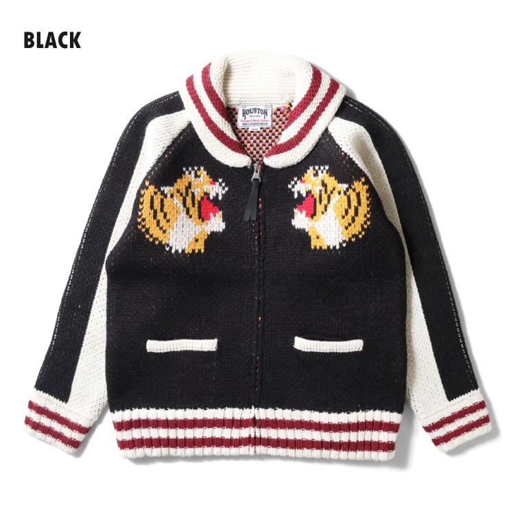美品！HOUSTON（ヒューストン）カウチン ニット セーター 虎／カーディガン HOUSTON カーディガン ヒューストン COWICHAN SWEATER TIGER 手編み