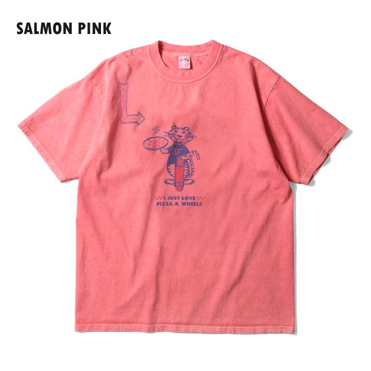HOUSTON（ヒューストン） 22427 PIGMENT PRINT TEE (TIGER