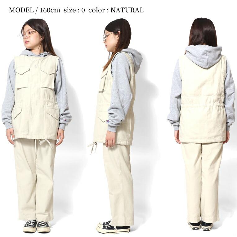 HOUSTON woman / ヒューストン ウーマン 22HL004 M-65 CUT-OFF JACKET/カットオフジャケット -全3色-｜houston-1972｜16