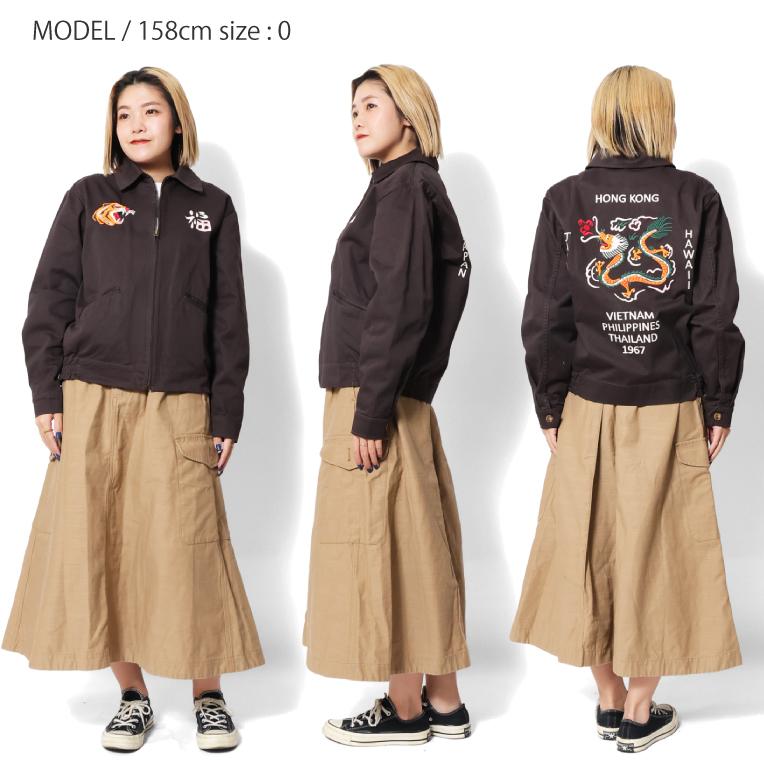 HOUSTON woman / ヒューストン ウーマン 23HL073 VIETNAM JACKET HOUSTON woman / ヒューストン ウーマン 23HL073 VIETNAM JACKET