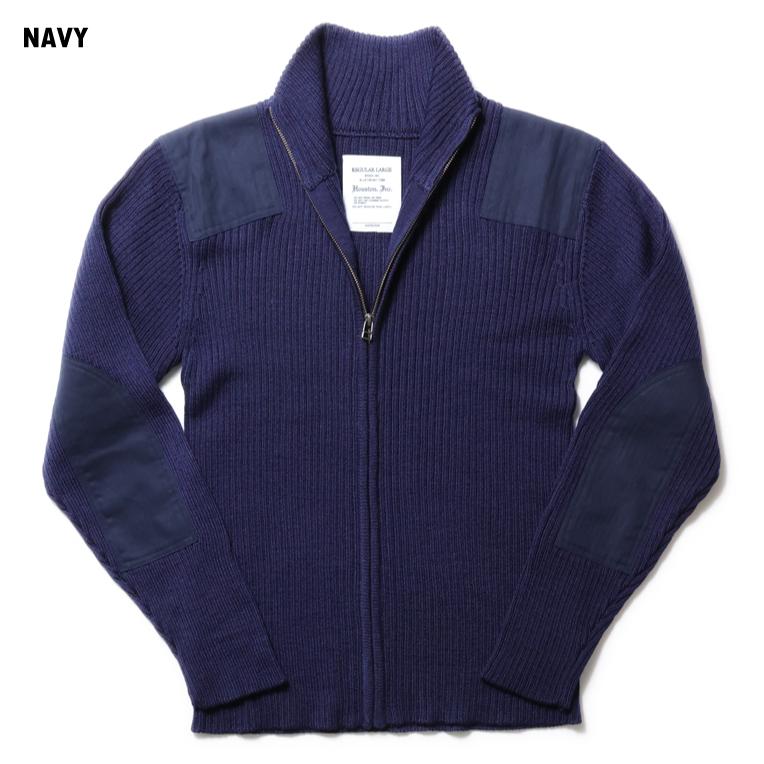 HOUSTON（ヒューストン） 2510 COMMAND ZIP SWEATER/コマンドZIP