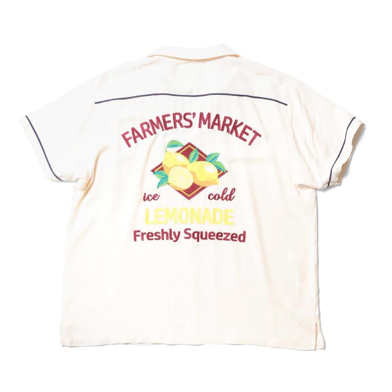 HOUSTON（ヒューストン） HOUSTON woman / ヒューストン ウーマン 4022W BOWLING SHIRT(LEMON ...