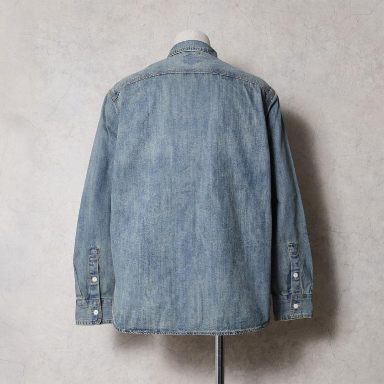 HOUSTON（ヒューストン） 40511 USA COTTON DENIM WORK SHIRT / USA