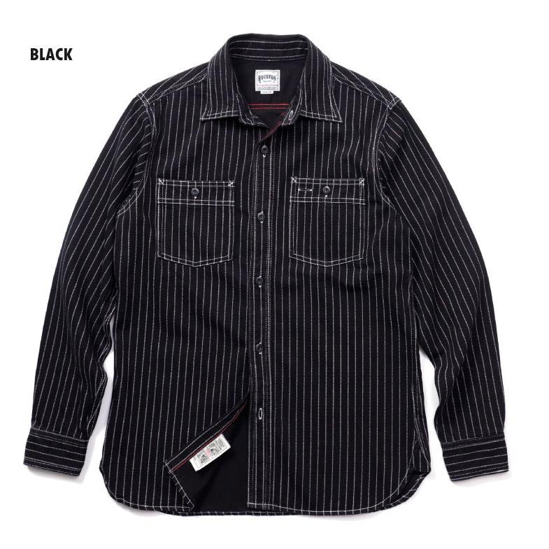 HOUSTON/ヒューストン 40691 WABASH WORK SHIRT / ウォバッシュワークシャツ -全2色-｜houston-1972｜10