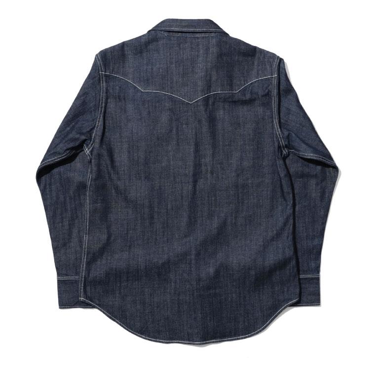 HOUSTON / ヒューストン 40695 USA COTTON DENIM WESTERN SHIRT/ USAコットンデニムウエスタンシャツ -全3色- | HOUSTON | 05