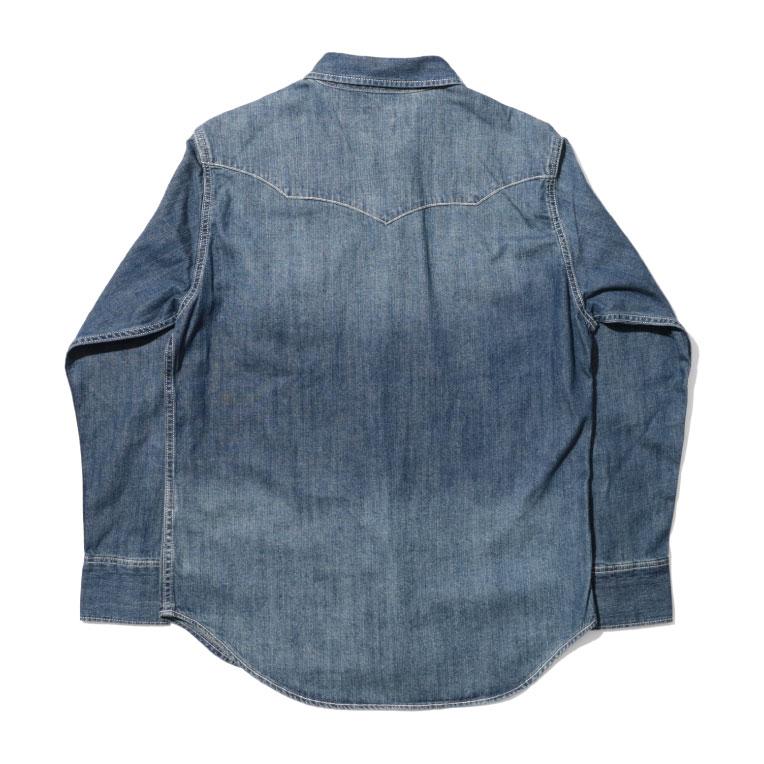 HOUSTON / ヒューストン 40695 USA COTTON DENIM WESTERN SHIRT/ USAコットンデニムウエスタンシャツ -全3色- | HOUSTON | 07