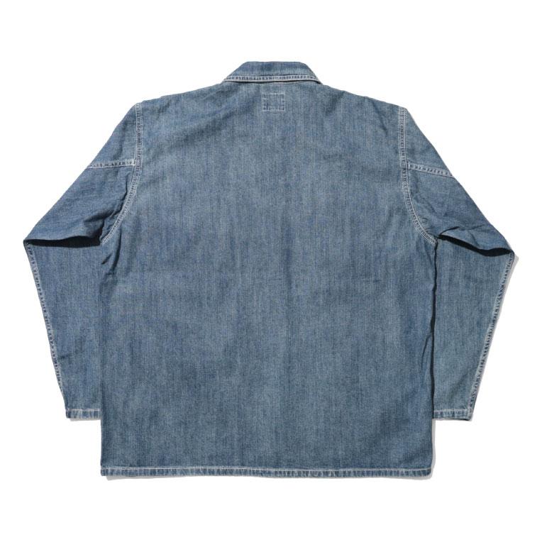 HOUSTON（ヒューストン） 40696 USA COTTON DENIM PULLOVER SHIRT/ USA