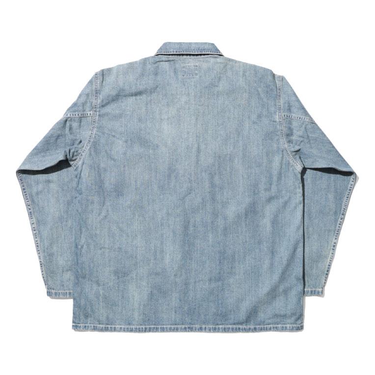 HOUSTON（ヒューストン） 40696 USA COTTON DENIM PULLOVER SHIRT/ USA