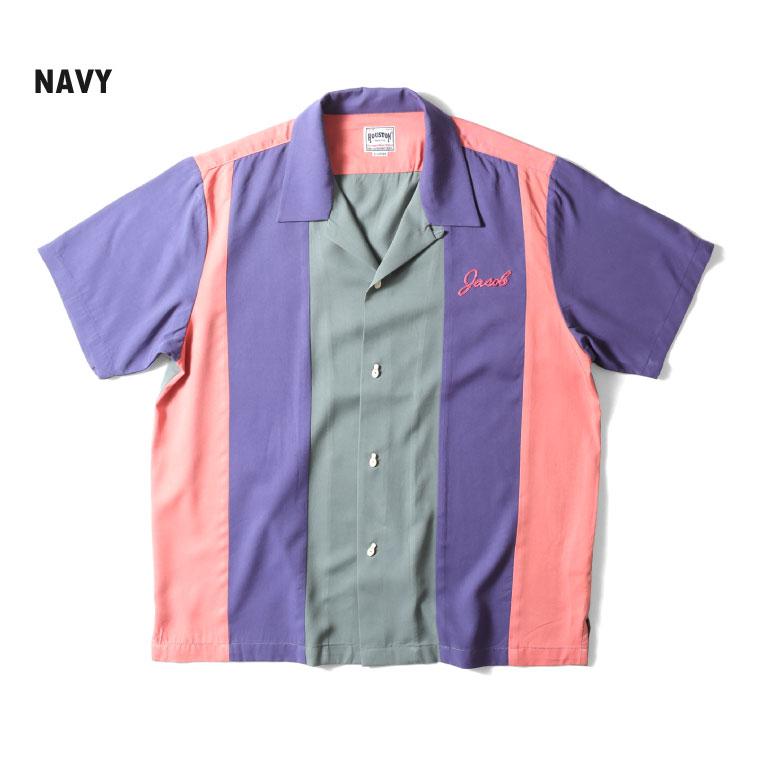 HOUSTON（ヒューストン） 41093 BOWLING SHIRT (CRAZY) / ボウリング