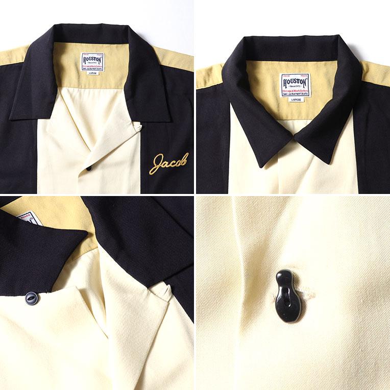 HOUSTON（ヒューストン） 41093 BOWLING SHIRT (CRAZY) / ボウリング