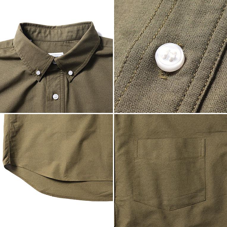 送料分 HOUSTON（ヒューストン） 41135 OXFORD B/D S/S PULLOVER SHIRT