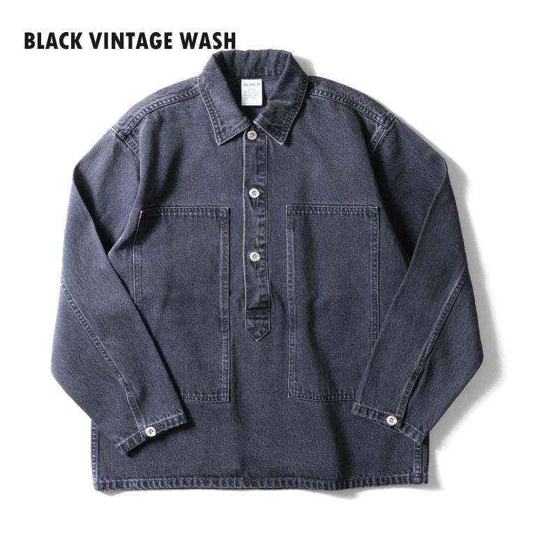 HOUSTON / ヒューストン 41148 CONE DENIM ARMY PULLOVER SHIRT コーン 