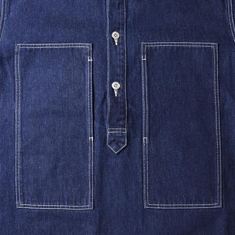 HOUSTON（ヒューストン） 41148 CONE DENIM ARMY PULLOVER SHIRT