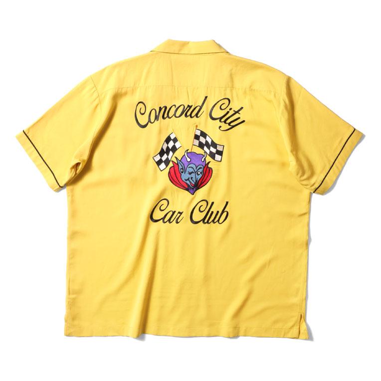 ボウリングシャツ　ボーリングシャツ　ヴィンテージ　ビンテージ　70s HOUSTON（ヒューストン） 41179 BOWLING S/S SHIRT (CONCORD