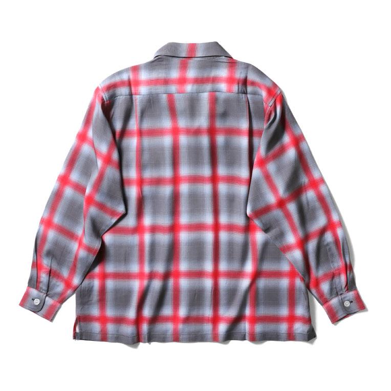 HOUSTON（ヒューストン） 41188 OMBRE CHECK L/S SHIRT / オンブレ