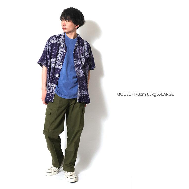 HOUSTON（ヒューストン） 41193 ALOHA SHIRT (BANDANA) / アロハシャツ