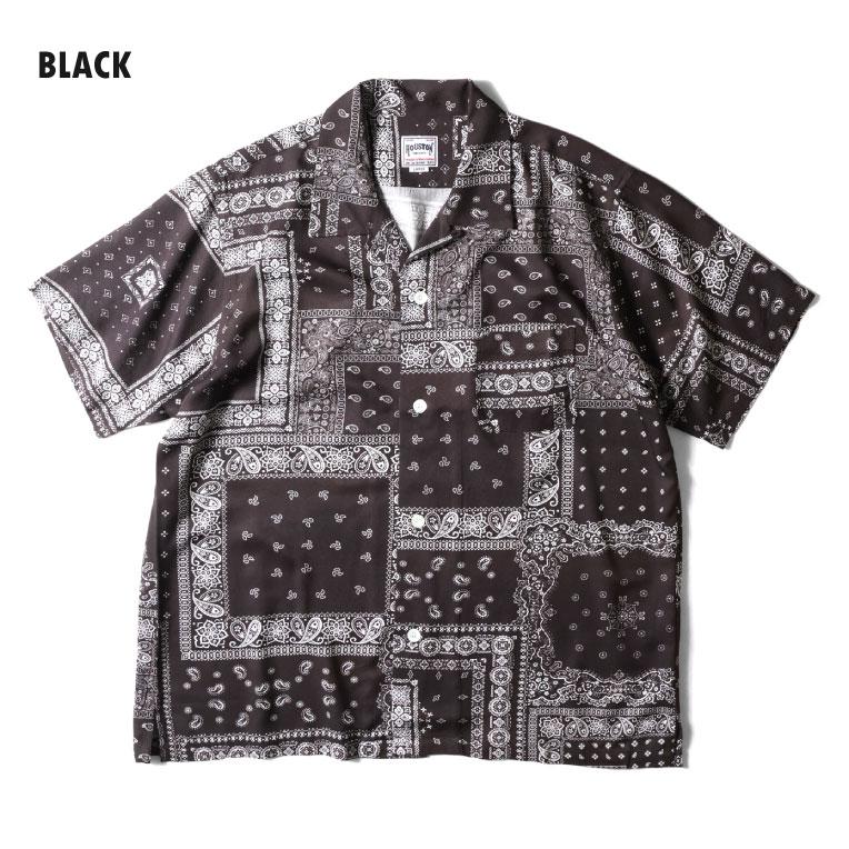 HOUSTON（ヒューストン） 41193 ALOHA SHIRT (BANDANA) / アロハシャツ
