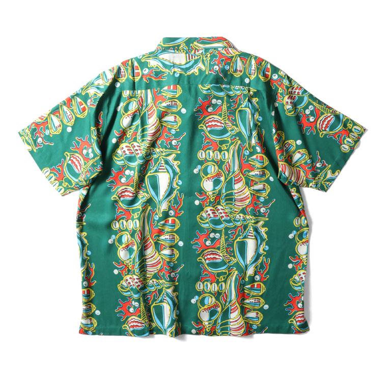 HOUSTON（ヒューストン） 41268 ALOHA SHIRT (UNDER THE SEA) / アロハ