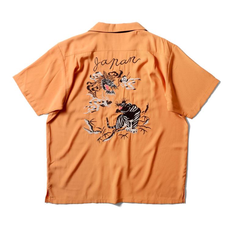 HOUSTON（ヒューストン） 41277 SOUVENIR SHIRT (TIGER & DRAGON