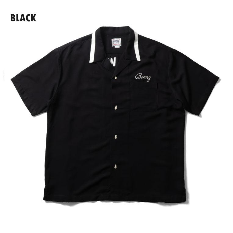 HOUSTON / ヒューストン 41302 BOWLING SHIRT (MAIKO) / ボウリングシャツ -全3色-の画像