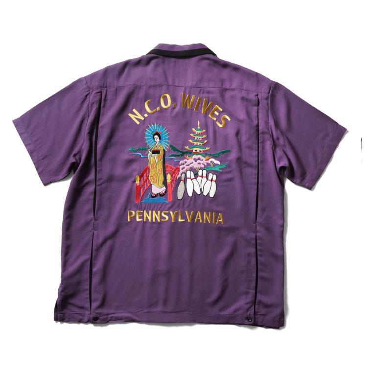 HOUSTON / ヒューストン 41302 BOWLING SHIRT (MAIKO) / ボウリングシャツ -全3色-の画像