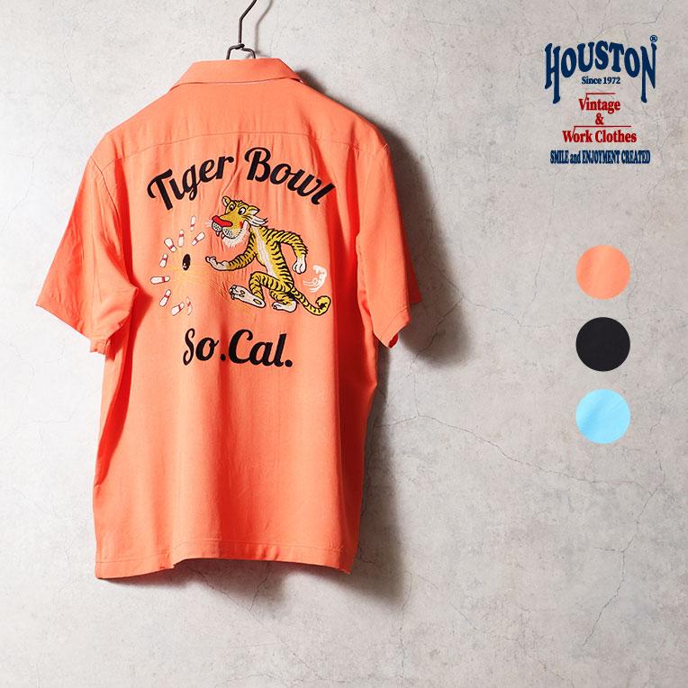 HOUSTON（ヒューストン） 41303 BOWLING SHIRT (TIGER) / ボウリング