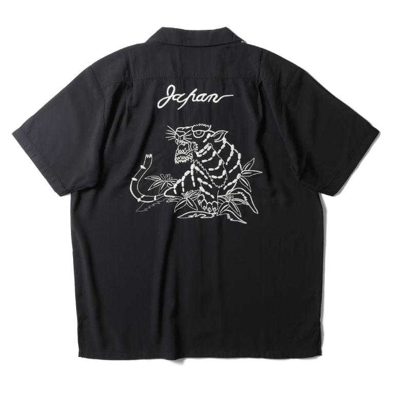 HOUSTON（ヒューストン） 41308 SOUVENIR SHIRT(TIGER) / スーベニア