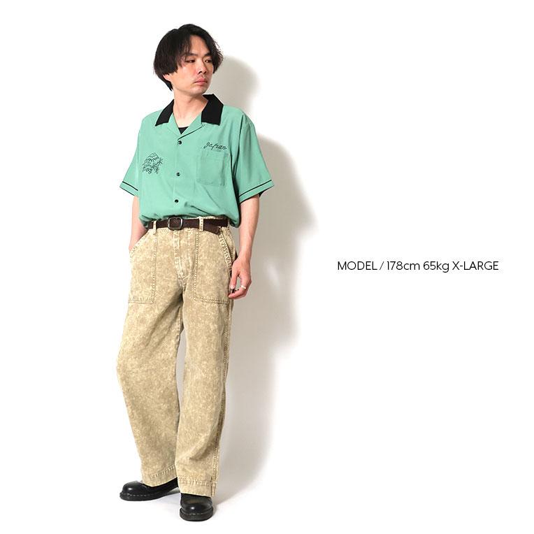 HOUSTON（ヒューストン） 41309 SOUVENIR SHIRT(DRAGON) / スーベニア
