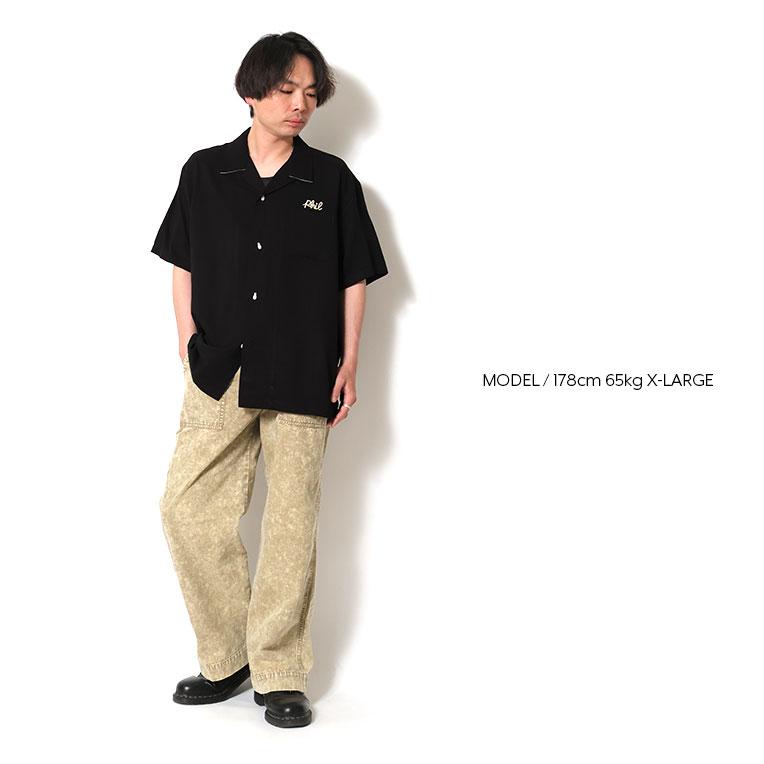 HOUSTON（ヒューストン） 41317 BOWLING SHIRT(PARATROOPER