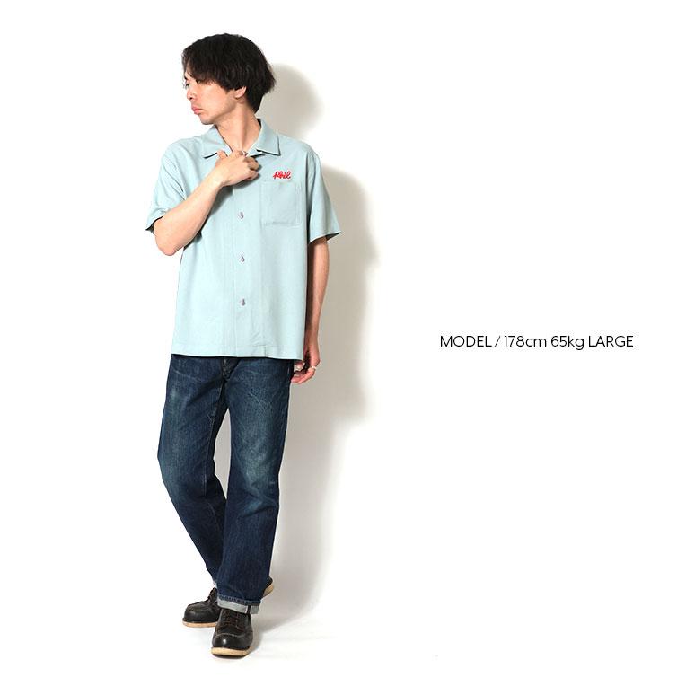 HOUSTON（ヒューストン） 41317 BOWLING SHIRT(PARATROOPER