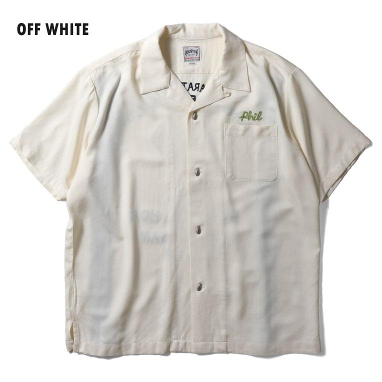 HOUSTON（ヒューストン） 41317 BOWLING SHIRT(PARATROOPER