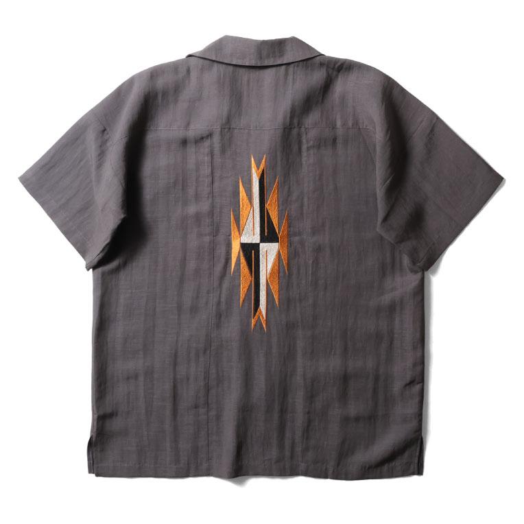 HOUSTON（ヒューストン） 41331 LINEN CHIMAYO SHIRT / リネンチマヨ