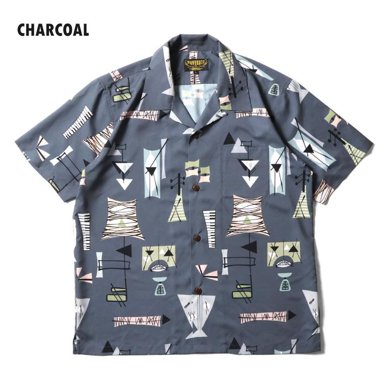 UNIVERD72 / ユニバード72 41338 DRY ALOHA SHIRT (MID-CENTURY
