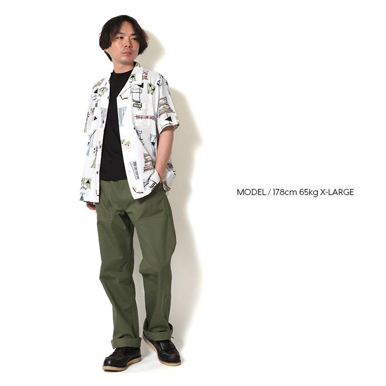 UNIVERD72 / ユニバード72 41338 DRY ALOHA SHIRT (MID-CENTURY