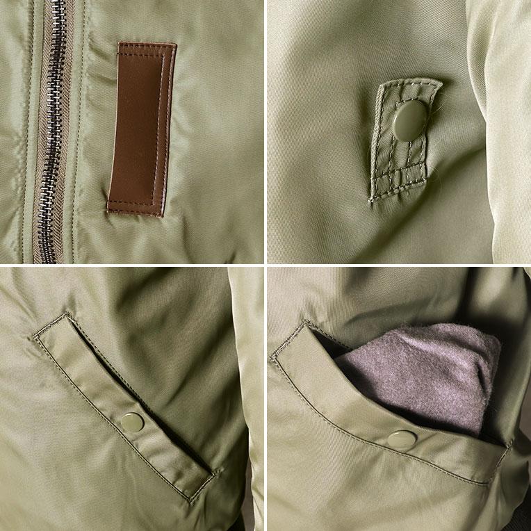 HOUSTON / ヒューストン 5004 B-15B MODIFY FLIGHT JACKET / B-15Bフライトジャケット モディファイモデル -全1色-の画像