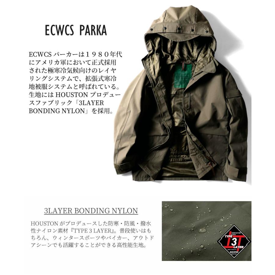 HOUSTON（ヒューストン） 50311 ECWCS PARKA / ECWCS パーカー -全9色