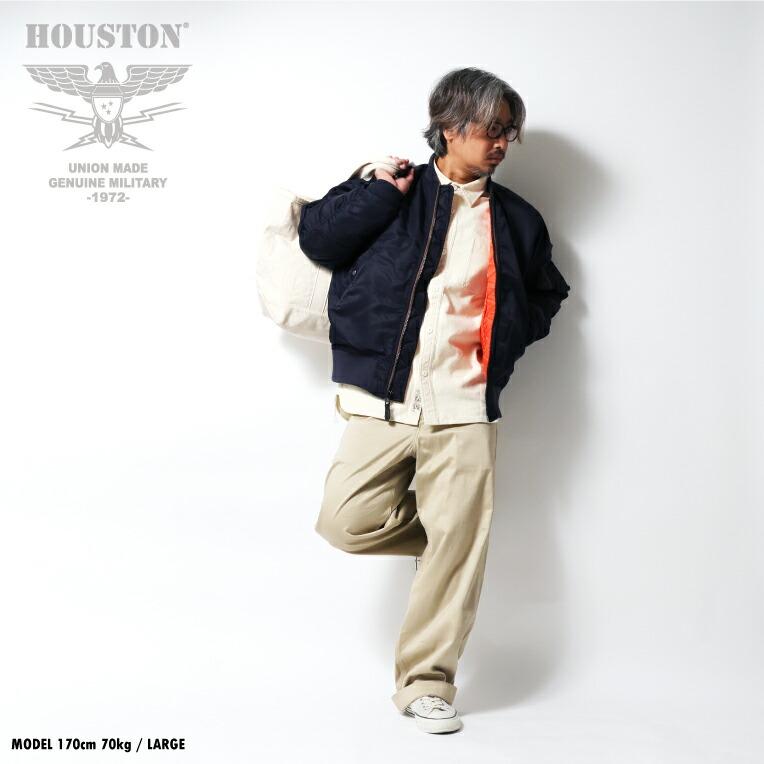 HOUSTON / ヒューストン 50316 MA-1 FLIGHT JACKET フライト HOUSTON / ヒューストン 50316 MA-1 FLIGHT JACKET フライト