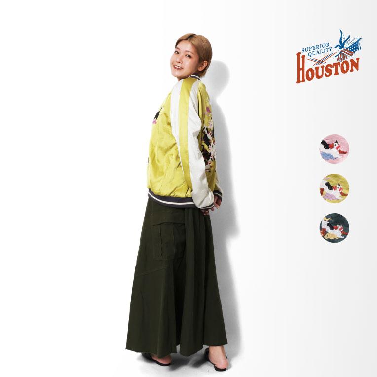 HOUSTON woman / ヒューストン ウーマン 5043W SOUVENIR JACKET (百猫