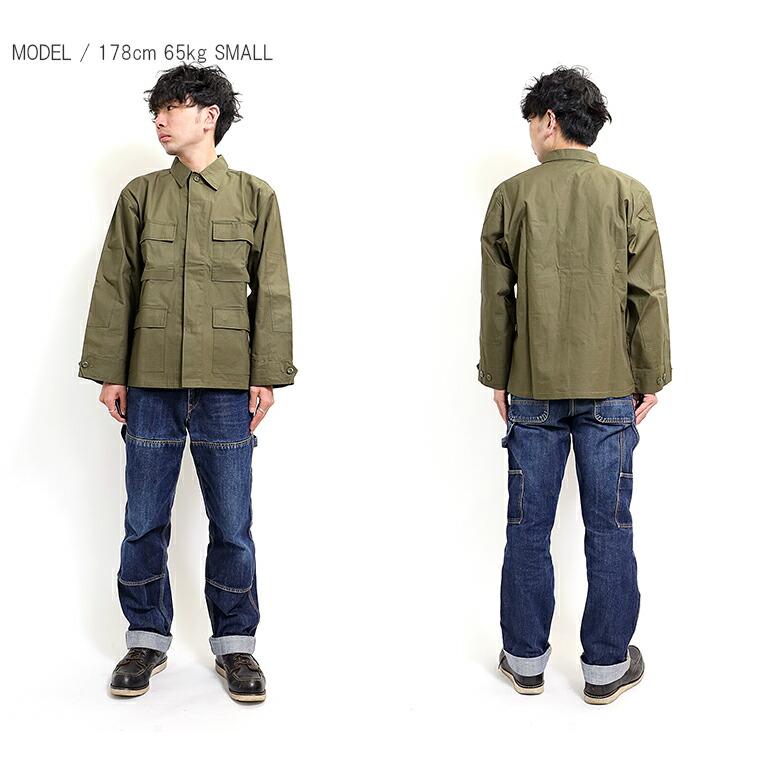 準備中 HOUSTON（ヒューストン） 50867 RIPSTOP BDU JACKET / リップストップ