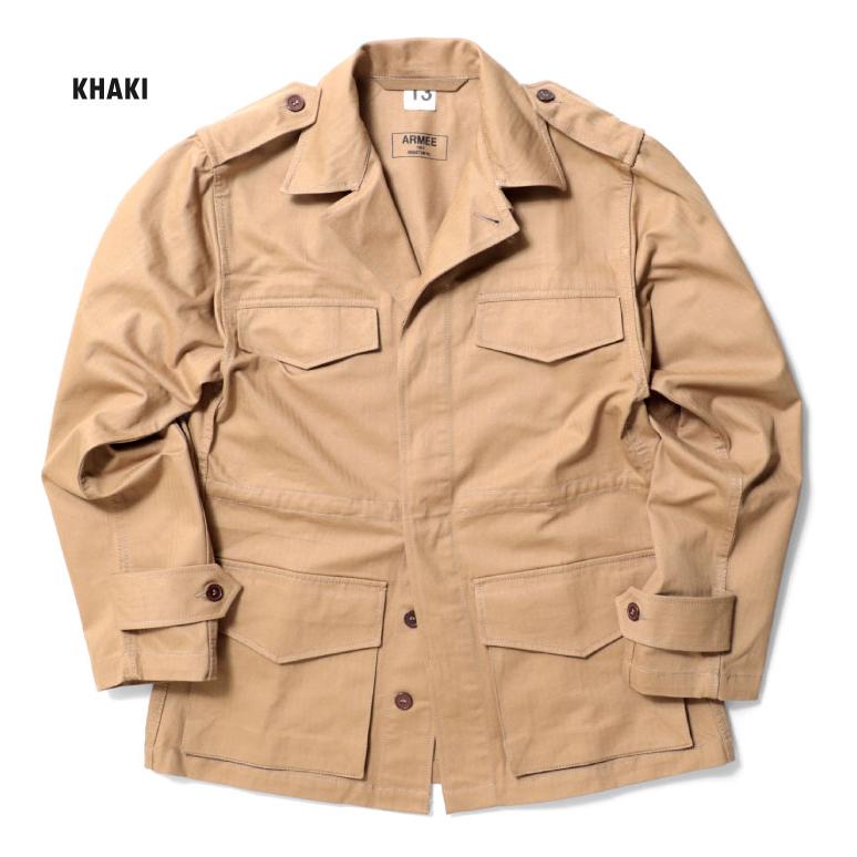 HOUSTON / ヒューストン 51073 FRENCH ARMY M-47 JACKET /   フランス軍M47ジャケット -全2色-1073] | HOUSTON | 08