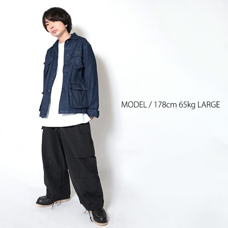 HOUSTON（ヒューストン） 51141 3LAYER DENIM FATIGUE JACKET / 3