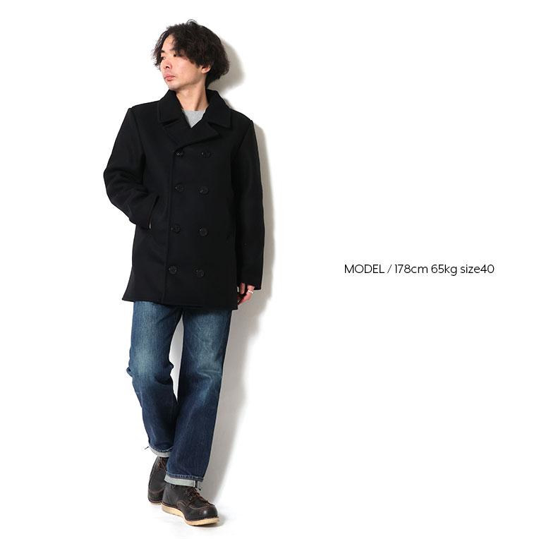 HOUSTON / ヒューストン 51194 WW2 PEA COAT  / ピーコート -全2色-の画像