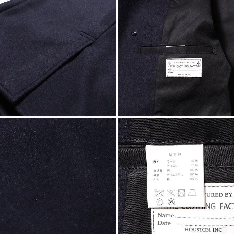 HOUSTON / ヒューストン 51194 WW2 PEA COAT  / ピーコート -全2色-の画像