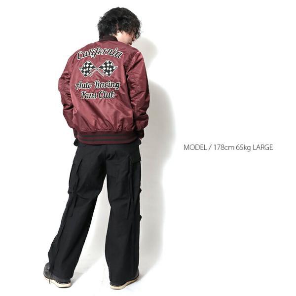 HOUSTON / ヒューストン 51263 NYLON AWARD JACKET(FLAG) / ナイロンアワードジャケット -全3色-｜houston-1972｜19