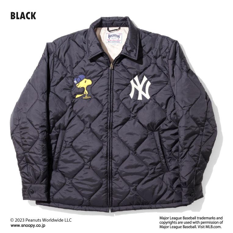 HOUSTON / ヒューストン 51344 PEANUTS × MLB QUILTING JACKET / キルティングジャケット -全3色- × HOUSTON PEANUTS MLB QUILTING JACKET キルティングジャケット cm/約63