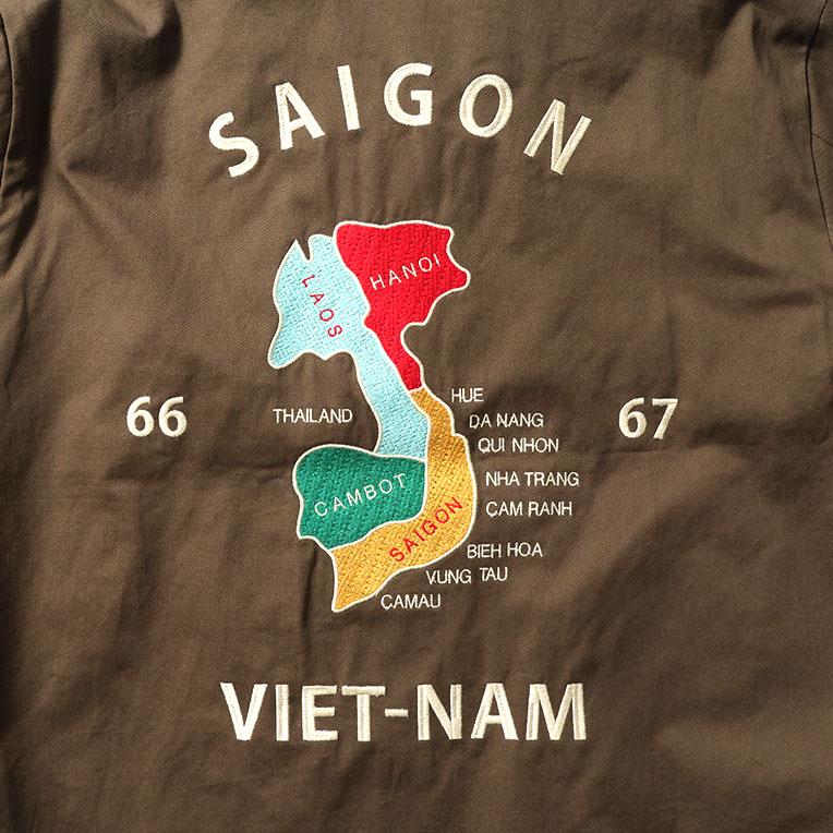 HOUSTON（ヒューストン） 51351 VIETNAM JACKET (MAP) / ベトナム